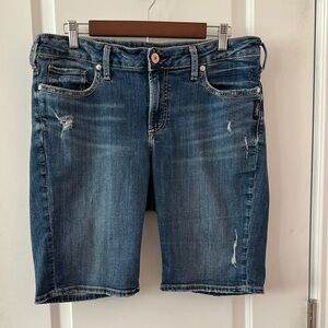 Silver Jeans Co. Denim Shorts women’s size 14/10